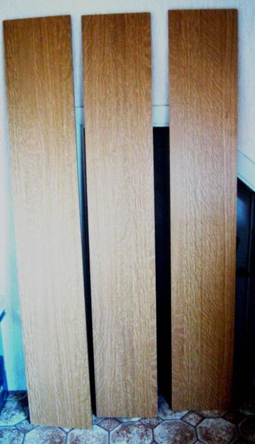 3 stevige sterke wandplanken - 155 x 25 cm - als nieuw beschikbaar voor biedingen