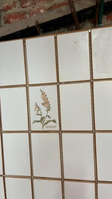 Vintage tegeltjes uit 1980, Italiaans. beschikbaar voor biedingen