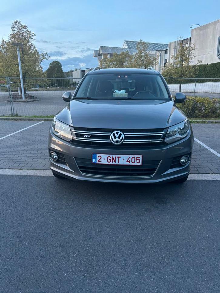 Volkswagen tiguan R line 2016, Auto's, Volkswagen, Bedrijf, Tiguan, Benzine, Euro 6, 5 deurs, Handgeschakeld, Overige kleuren