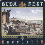 Onderlegger Budapest Hongarije vintage, Antiek en Kunst, Ophalen of Verzenden