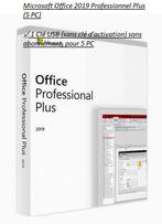 Microsoft Office 2019 Professional Plus (5 stuks)  1 USB-st, Ophalen of Verzenden, Nieuw, Word, Windows