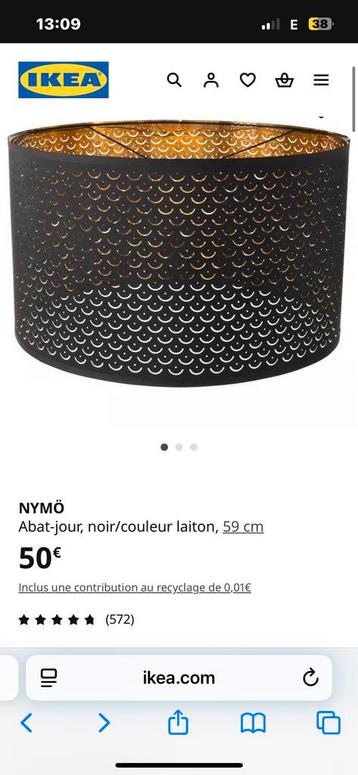 Suspension Ikea beschikbaar voor biedingen