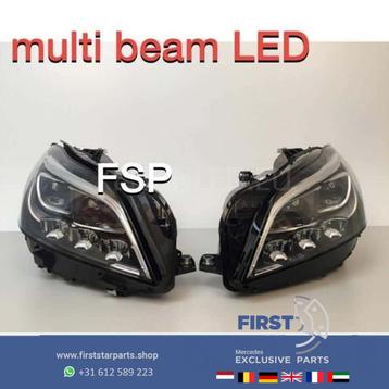 W218 CLS multi beam Full LED koplampen links rechts compleet beschikbaar voor biedingen