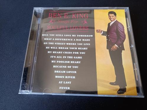 Ben E. King ‎– Sings For Soulful Lovers Popcorn Cd = Mint, Cd's en Dvd's, Cd's | R&B en Soul, Zo goed als nieuw, Soul of Nu Soul
