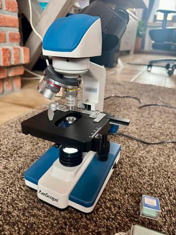 Binocular microscope- Am Scope 40X-2500X beschikbaar voor biedingen