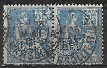 Frankrijk 1900/1901 - Yvert 118perf - Type Mouchon B P (ST) beschikbaar voor biedingen