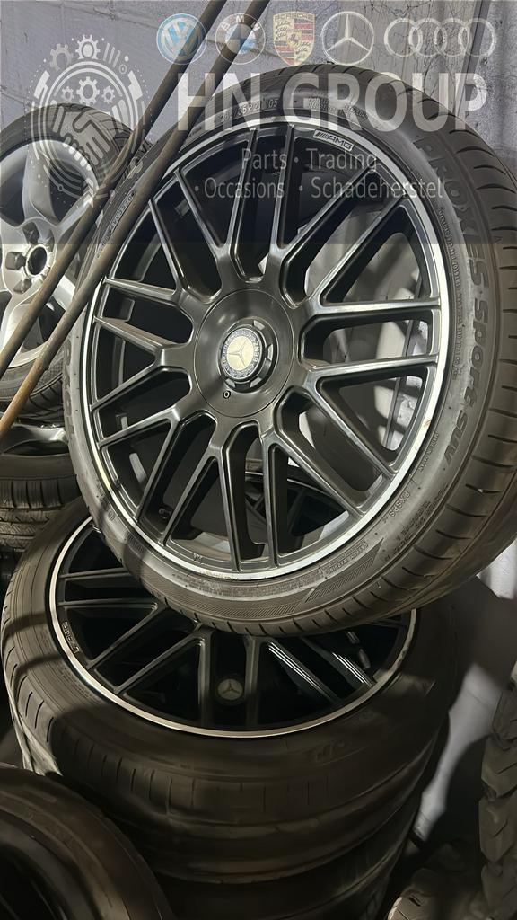 MERCEDES GLC BANDEN MET VELGEN, Auto-onderdelen, Banden en Velgen, Banden en Velgen, Personenwagen, Gebruikt, Ophalen of Verzenden