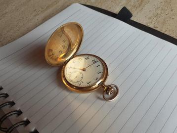 Zeldzaam zoniet uniek zakhorloge Jupiter 18k goud beschikbaar voor biedingen