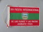 Ambato Ecuador wimpel XIV fiesta international, Diversen, Vlaggen en Wimpels, Verzenden, Zo goed als nieuw