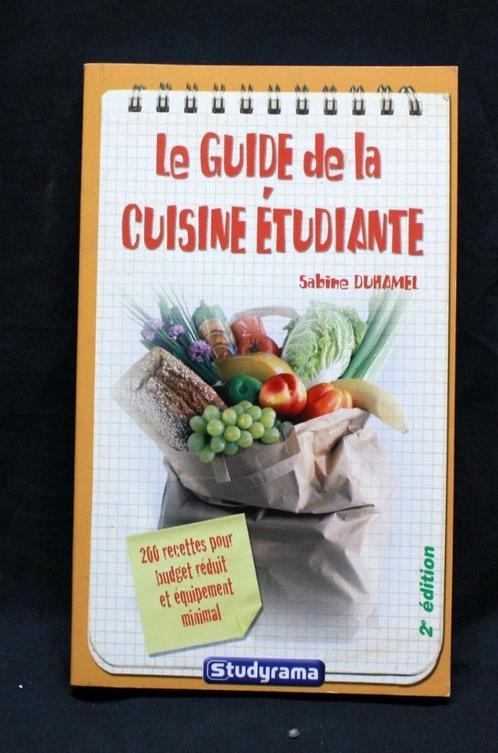 Guide de la cuisine étudiante Par Sabine Duhamel, Livres, Livres de cuisine, Comme neuf, France, Cuisine saine, Envoi