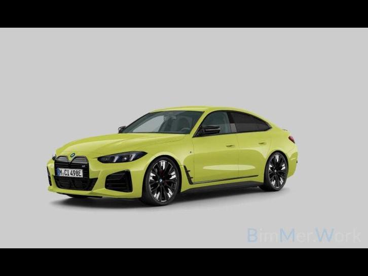BMW i4 M50 - LIGHT GREEN SOLID - UNIEK!, Auto's, BMW, Bedrijf, i4, Adaptieve lichten, Adaptive Cruise Control, Airbags, Airconditioning