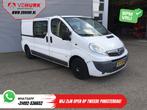 Opel Vivaro 2.0 CDTI 115pk L2 DC Dubbel Cabine/ APK 01-2026/, Auto's, Bestelwagens en Lichte vracht, Wit, Bedrijf, Schuifdeur