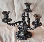 Prachtige WISKEMANN Kandelaar Louis XV ( met 3 armen ), Antiquités & Art, Antiquités | Bougeoirs, Enlèvement ou Envoi
