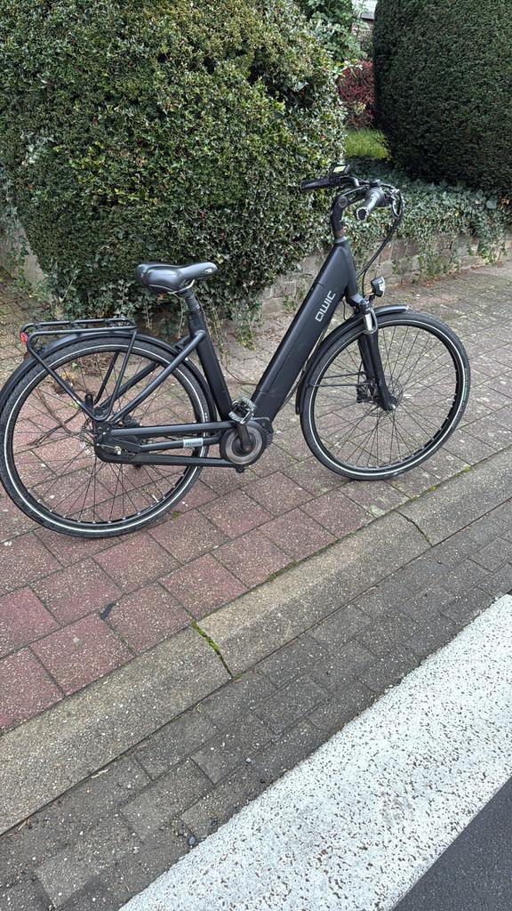 E-bike Qwic, Vélos & Vélomoteurs, Vélos électriques, Comme neuf, Qwic, 55 à 59 cm, Moins de 30 km par batterie, Enlèvement