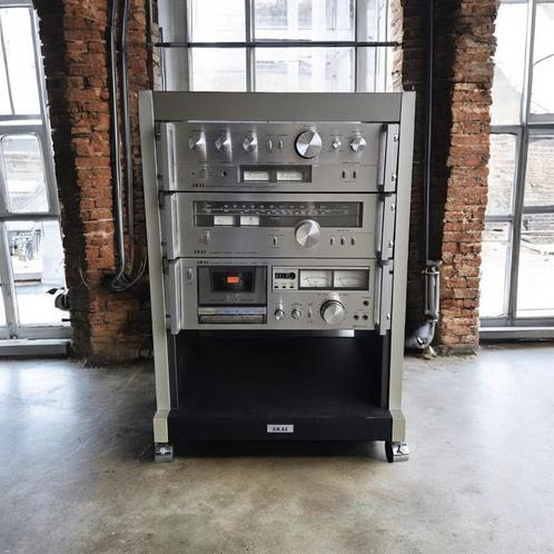 Vintage audio installatie AKAI :  werkend, Audio, Tv en Foto, Cassettedecks, Akai, Ophalen of Verzenden