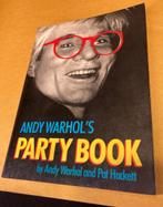 ANDY WARHOL'S Party Book 1988 Engelstalig, Boeken, Kunst en Cultuur | Fotografie en Design, Andy Warhol & Pat Hackett, Ophalen of Verzenden