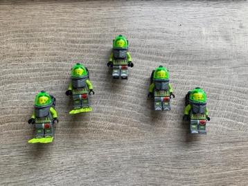 5 minifig Lego Atlantis - zie beschrijving beschikbaar voor biedingen