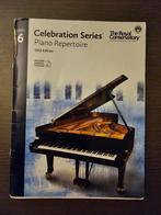 Pianoboek Celebration Series - Piano Repertoire Level 6, Livres, Musique, Enlèvement, Utilisé, Instrument