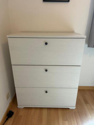 Commode, 3 ou 4 tiroirs, 25 à 50 cm, Moins de 100 cm, Comme neuf