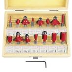 Bovenfrees | Set met 15 freesstiften | Nieuw, Doe-het-zelf en Bouw, Gereedschap | Freesmachines, Flintronic, -, -, Accu