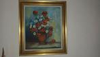 Schilderij Bloemenpracht - M. Scrayen, Antiek en Kunst, Kunst | Schilderijen | Klassiek, Ophalen