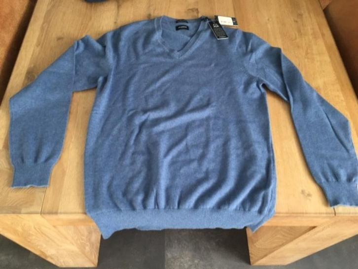 Pullover McGregor, blauw – maat M, nieuw en ongedragen, Vêtements | Hommes, Pulls & Vestes, Neuf, Taille 48/50 (M), Bleu, Enlèvement ou Envoi