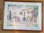 Provençaalse boerenframe in aquarel, Huis en Inrichting, Ophalen, Gebruikt