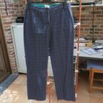 Broek nieuw blauw print puzzelstuk Essentiel Antwerp mt 40, Kleding | Dames, Broeken en Pantalons, Maat 38/40 (M), Blauw, Nieuw