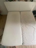 2 éénpersoonsmatrassen met beschermhoes, Huis en Inrichting, Slaapkamer | Matrassen en Bedbodems, Ophalen, Gebruikt, 90 cm, Eenpersoons