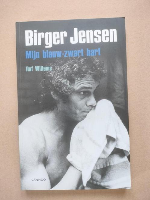 🖤💙 Uniek  Birger Jensen mijn blauw zwart hart Club Brugge, Boeken, Biografieën, Zo goed als nieuw, Sport, Ophalen of Verzenden
