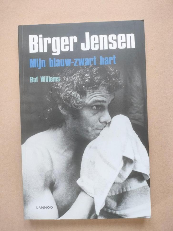🖤💙 Uniek  Birger Jensen mijn blauw zwart hart Club Brugge, Boeken, Biografieën, Zo goed als nieuw, Sport, Ophalen of Verzenden