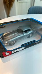 Jaguar E-Type Coupe Burago 1/18 in perfecte staat, Hobby en Vrije tijd, Modelauto's | 1:18, Nieuw, Burago, Auto