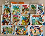 Groot lot Tip toi - 2 pennen 7 boeken 5 spellen, Vijf spelers of meer, Ophalen, Zo goed als nieuw, Ravensburger