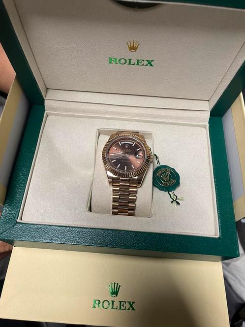 Copie Rolex Day-Date – Mouvement Suisse, Handtassen en Accessoires, Horloges | Heren, Nieuw, Polshorloge, Rolex, Staal, Staal