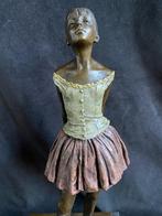 Bronzen ballerina Degas 40cm!! subtiel gekleurd zuiver brons, Antiek en Kunst, Ophalen of Verzenden