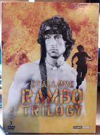 DVD's Rambo 1-2-3 / Sylvester Stallone, Enlèvement, Comme neuf, Action, Coffret
