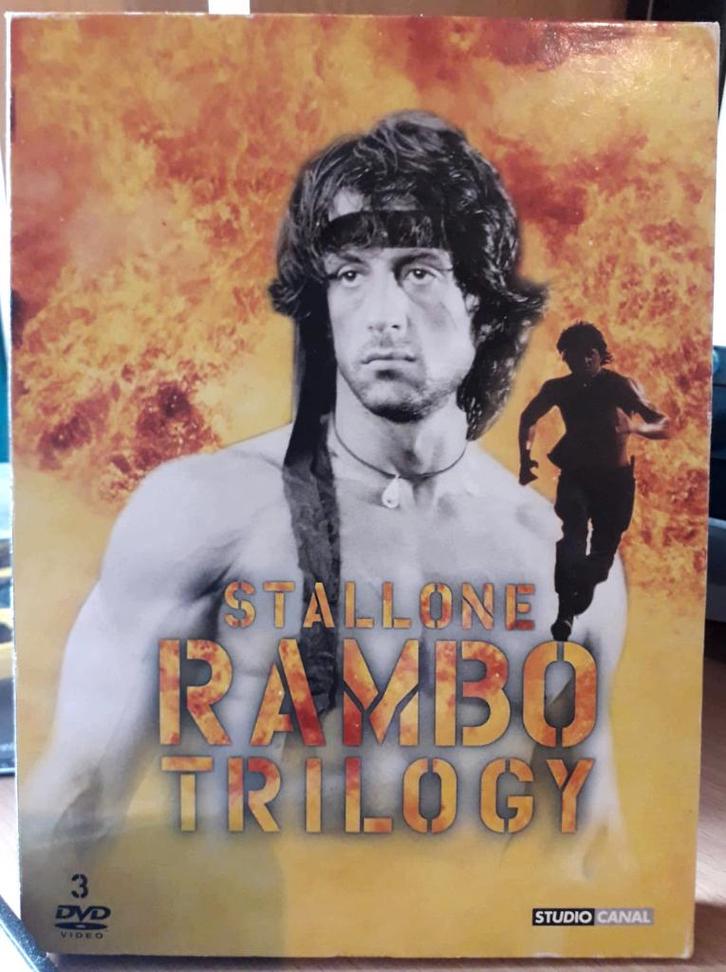 DVD's Rambo 1-2-3 / Sylvester Stallone, CD & DVD, DVD | Action, Comme neuf, Action, Coffret, Enlèvement