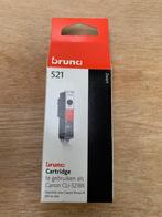 Canon Bruna Cartridge CLI 521BK Zwart, Ophalen of Verzenden, Nieuw, Cartridge