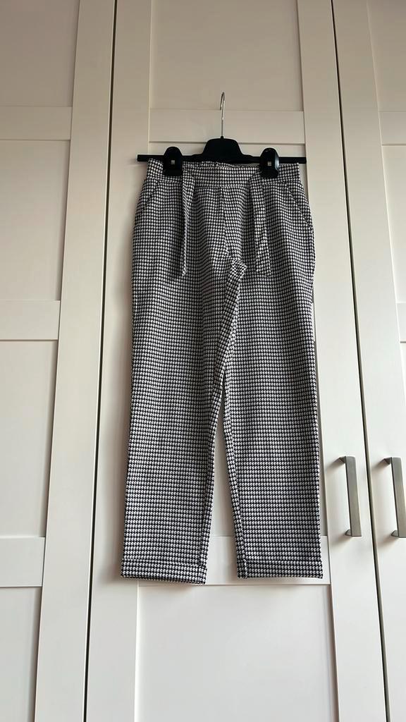 Pied de poule broek, JBC, maat 152, Kinderen en Baby's, Kinderkleding | Maat 152, Zo goed als nieuw, Meisje, Broek, Ophalen of Verzenden