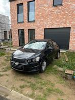 Chevrolet Aveo 1.4 benzine 2011 – zwart, Auto's, Chevrolet, Aveo, Handgeschakeld, Particulier, Te koop