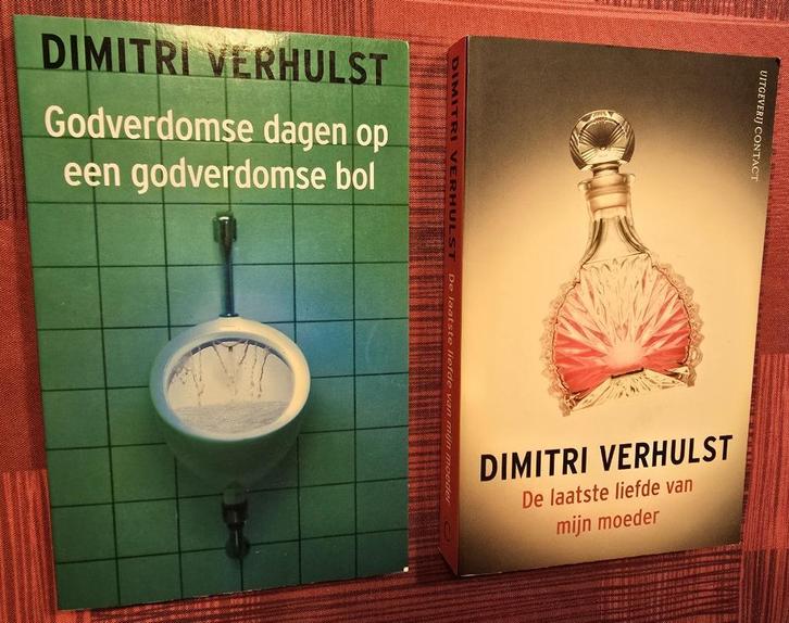 Dimitri Verhulst - Godverdomse dagen - De laatste liefde van, Boeken, Romans, Gelezen, België, Ophalen of Verzenden
