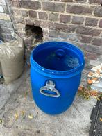 Stevige plastiek ton 65liter, met schroefdeksel en handvat, Enlèvement, Comme neuf, Synthétique