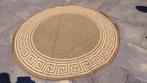 rieten mat diameter 155 cm, Ophalen, Bruin, Rond, Nieuw