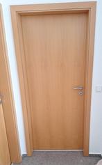 4 beukenhouten slaapkamerdeuren, Verzenden, Gebruikt, Hout