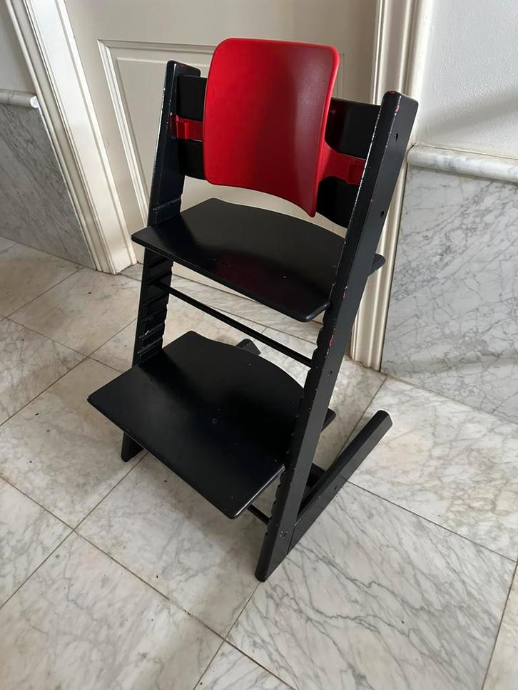 Tripp trapp stoel stokke, Kinderen en Baby's, Kinderstoelen, Zo goed als nieuw, Ophalen