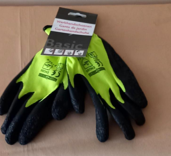 Werkhandschoenen geel., Tuin en Terras, Werkkleding, Nieuw, Heren, Handschoenen, Ophalen