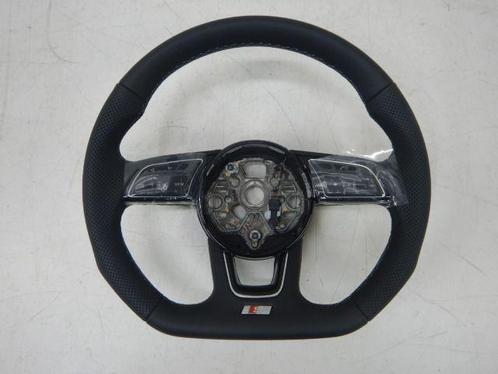 Audi A3 8Y Stuur MF+F1+VIEW Leer Grijs Stiksel 8Y0419091Q, Auto-onderdelen, Besturing, Audi, Gebruikt, Ophalen of Verzenden