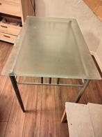 Mat glazen tafel, Huis en Inrichting, Tafels | Eettafels, Ophalen