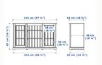 Liatorp kast, Maison & Meubles, Armoires | Dressoirs, 25 à 50 cm, Landelijk,ikea,Scandinavisch, Avec tablette(s), Enlèvement