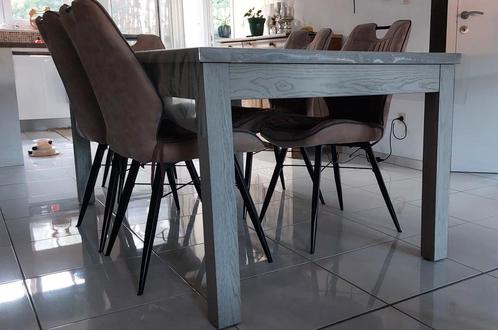 Dressoir, barkast en uitschuifbare eettafel, Huis en Inrichting, Complete eetkamers, Ophalen